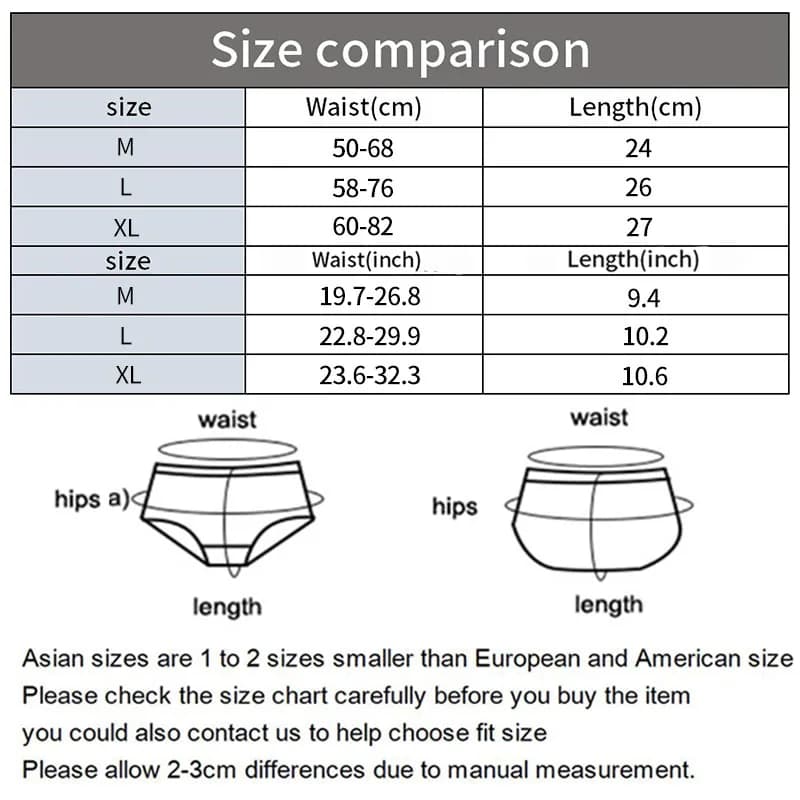 Women's High-Waist Cotton Briefs
