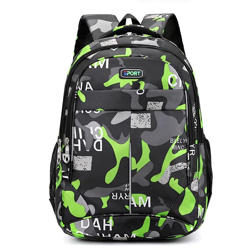 Trendy Double Shoulder Backpack for School