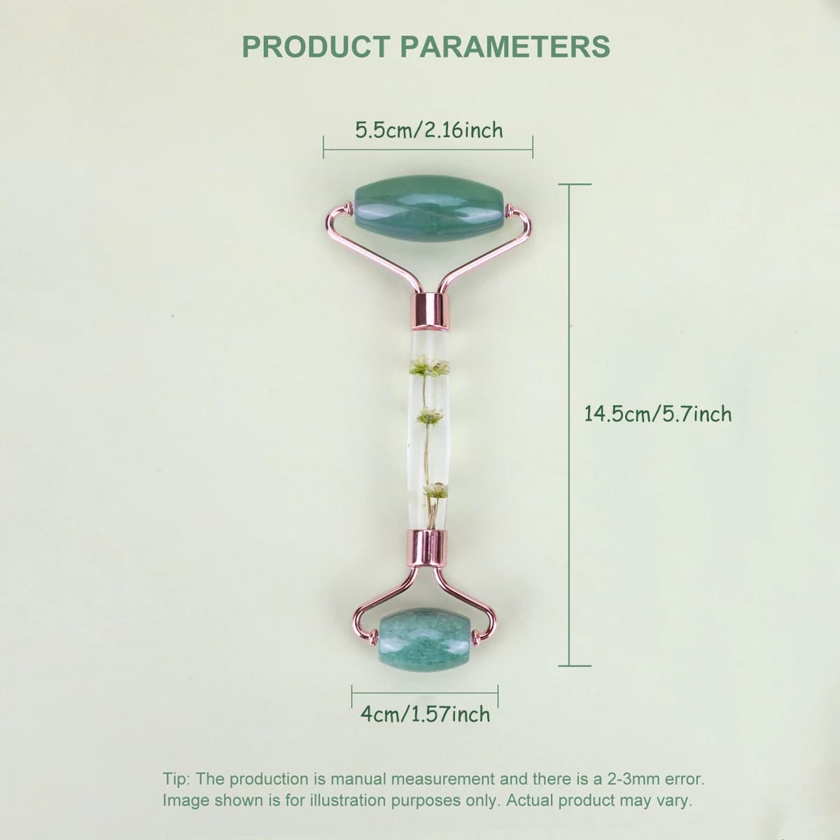 Natural Jade Roller Facial Massager