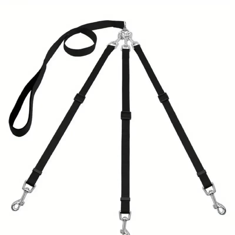 3-in-1 Multi-Dog Detachable Coupler Leash