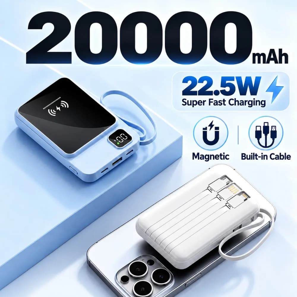 22.5W Fast Charging 20000mAh Power Bank