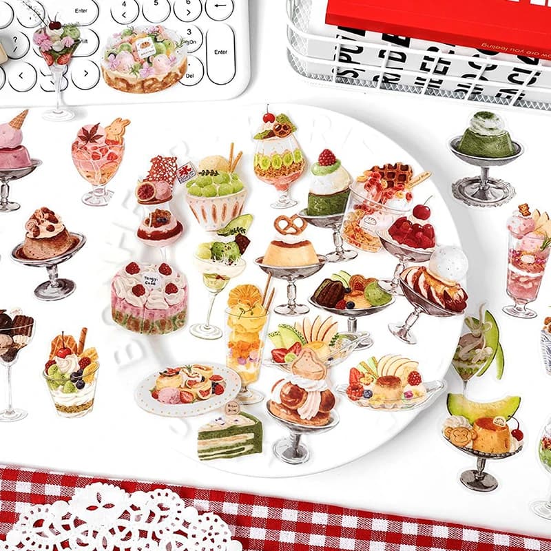 Juice Dessert Sticker Sheets
