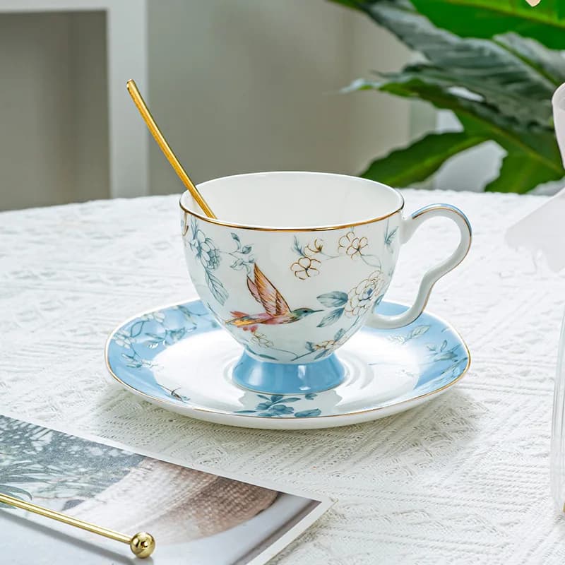 Ceramic Tea and Coffee Set for Two