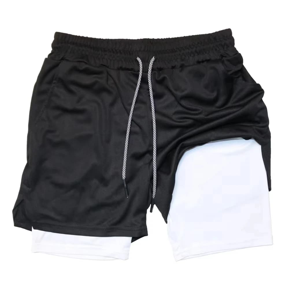 Men's 2-in-1 Running Shorts with Liner