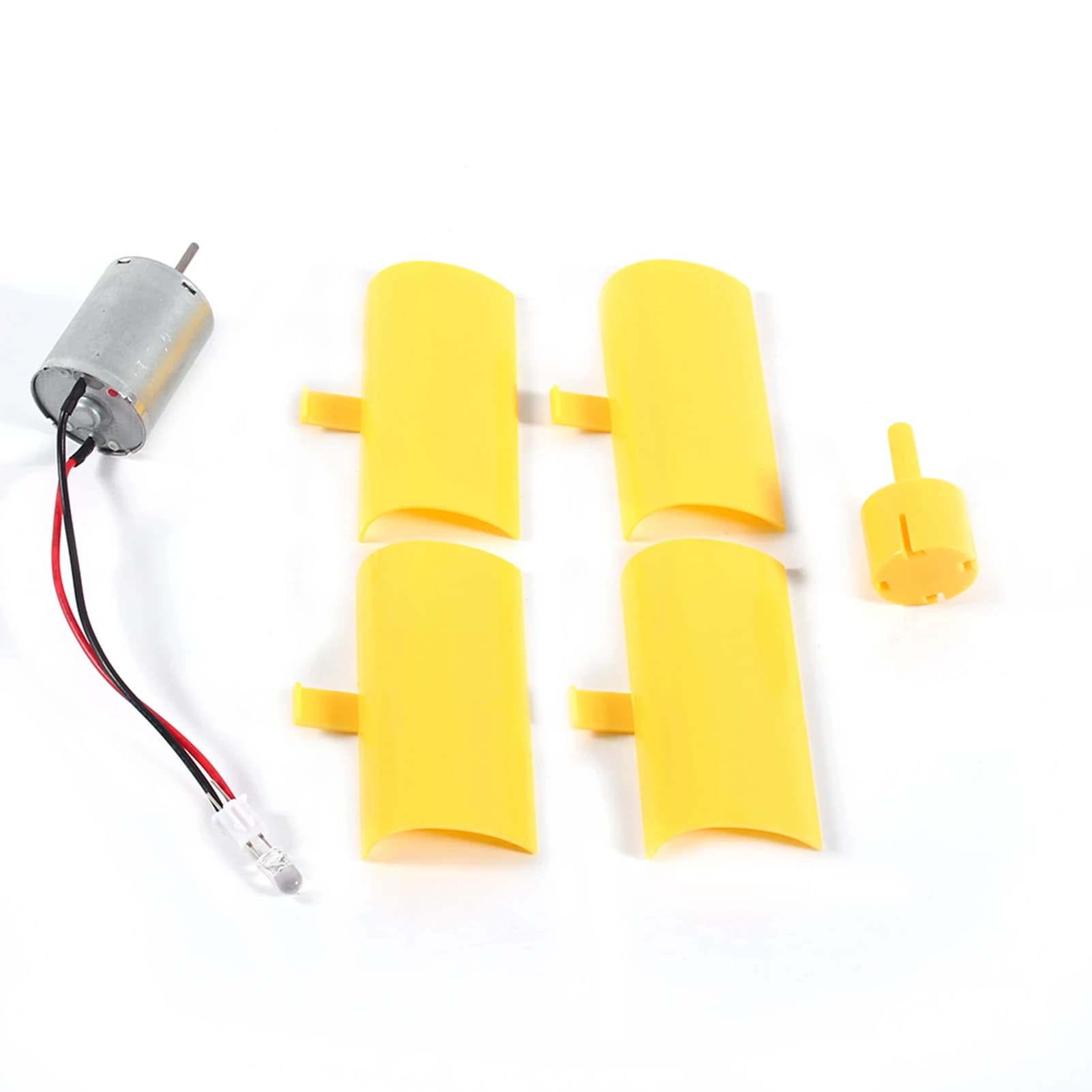 Electricity Generator DIY Kit Small Motor Vertical Wind Turbines Blades Breeze Wind Energy Vertical Wind Generator Science Model