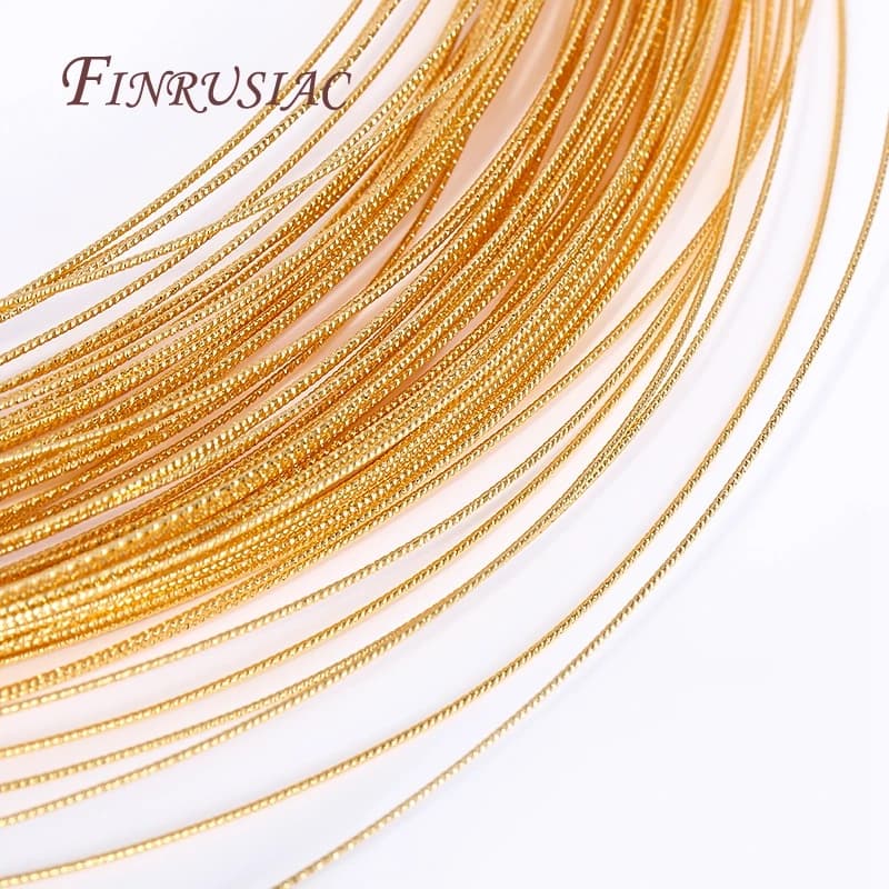 Gold-Plated Copper Beading Wire