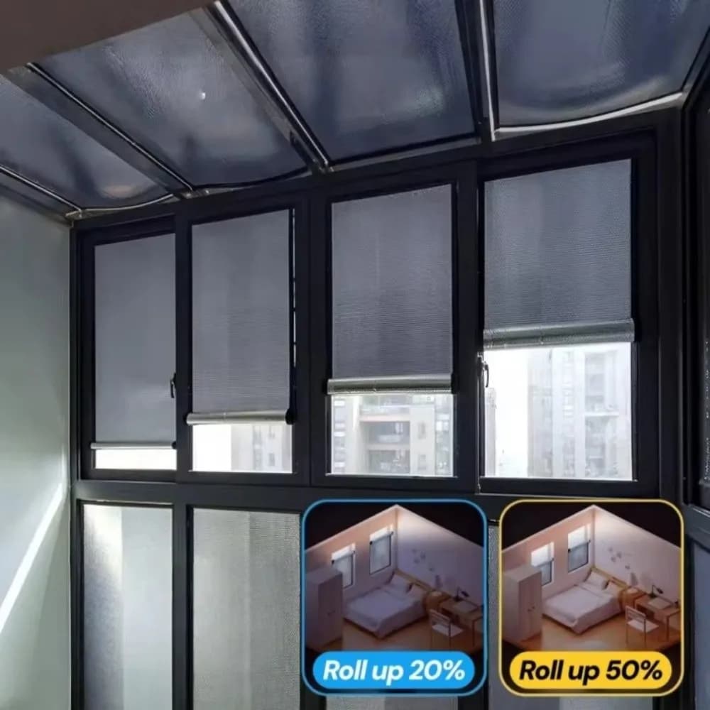 Self-Adhesive Thermal Insulation Curtains