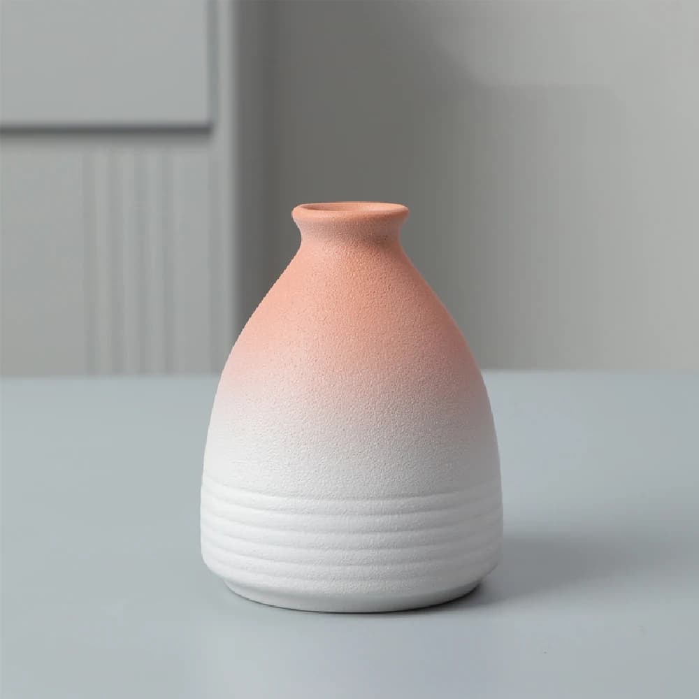 Ceramic Small flower Vase Home Decoration Crafts Tabletop Ornament Simplicity Japanese-style Decoration