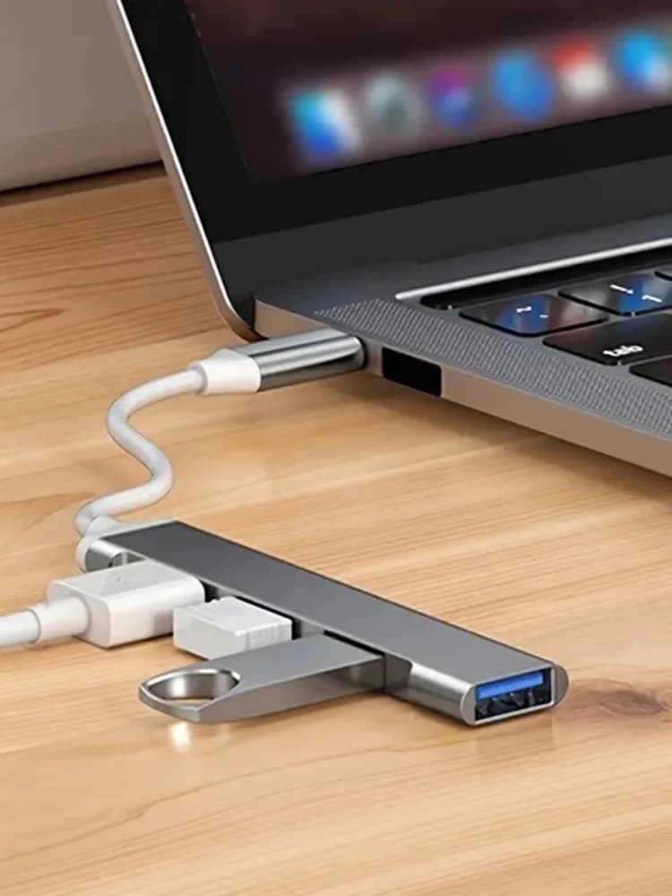 4-Port USB-C Multi-Hub Adapter