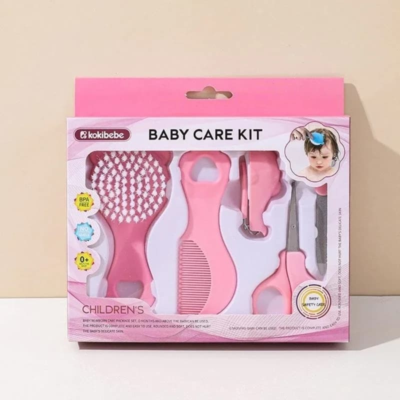 Baby Care Grooming Set with Soft Brush and Comb