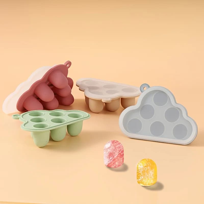 Baby Feeding Set with Fruit Feeder and Freezer Mold