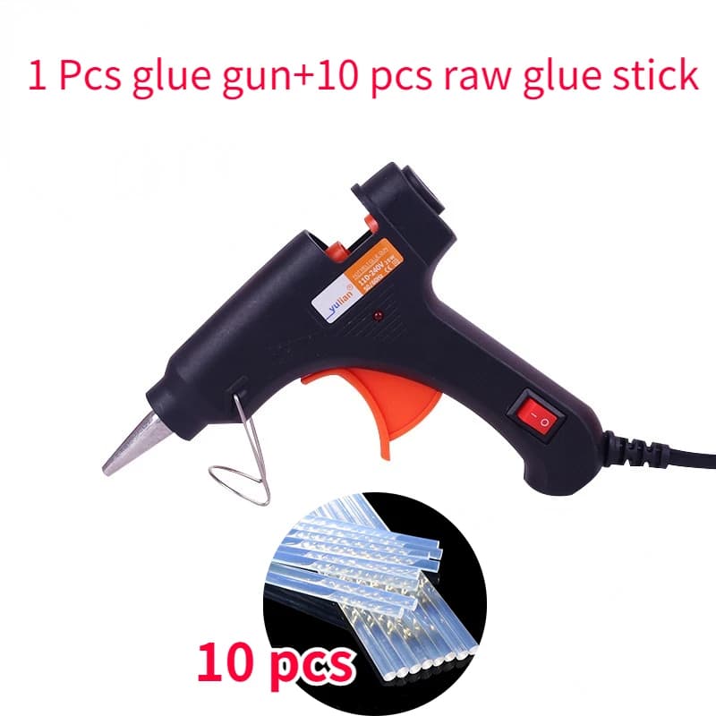 Hot Melt Glue Gun with 7mm Sticks