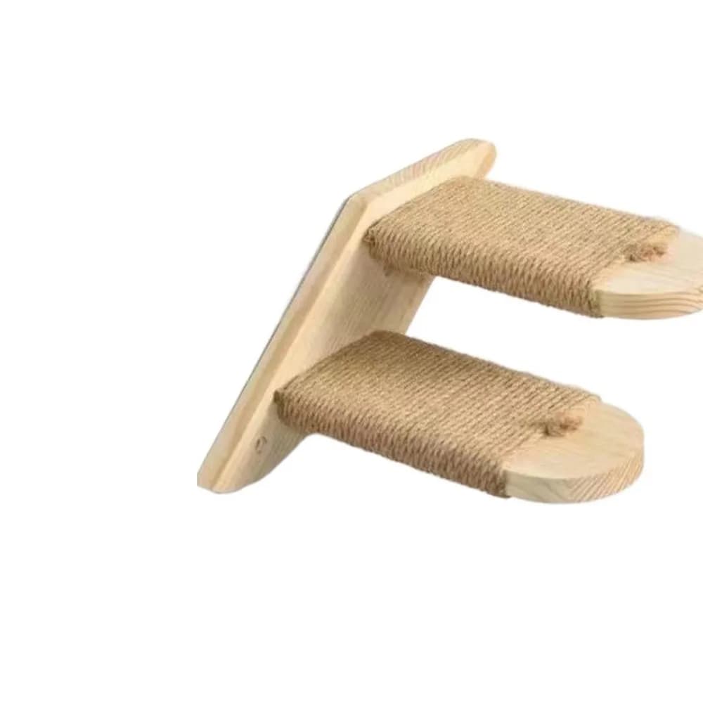 Wooden Wall-Mounted Cat Climbing Shelves