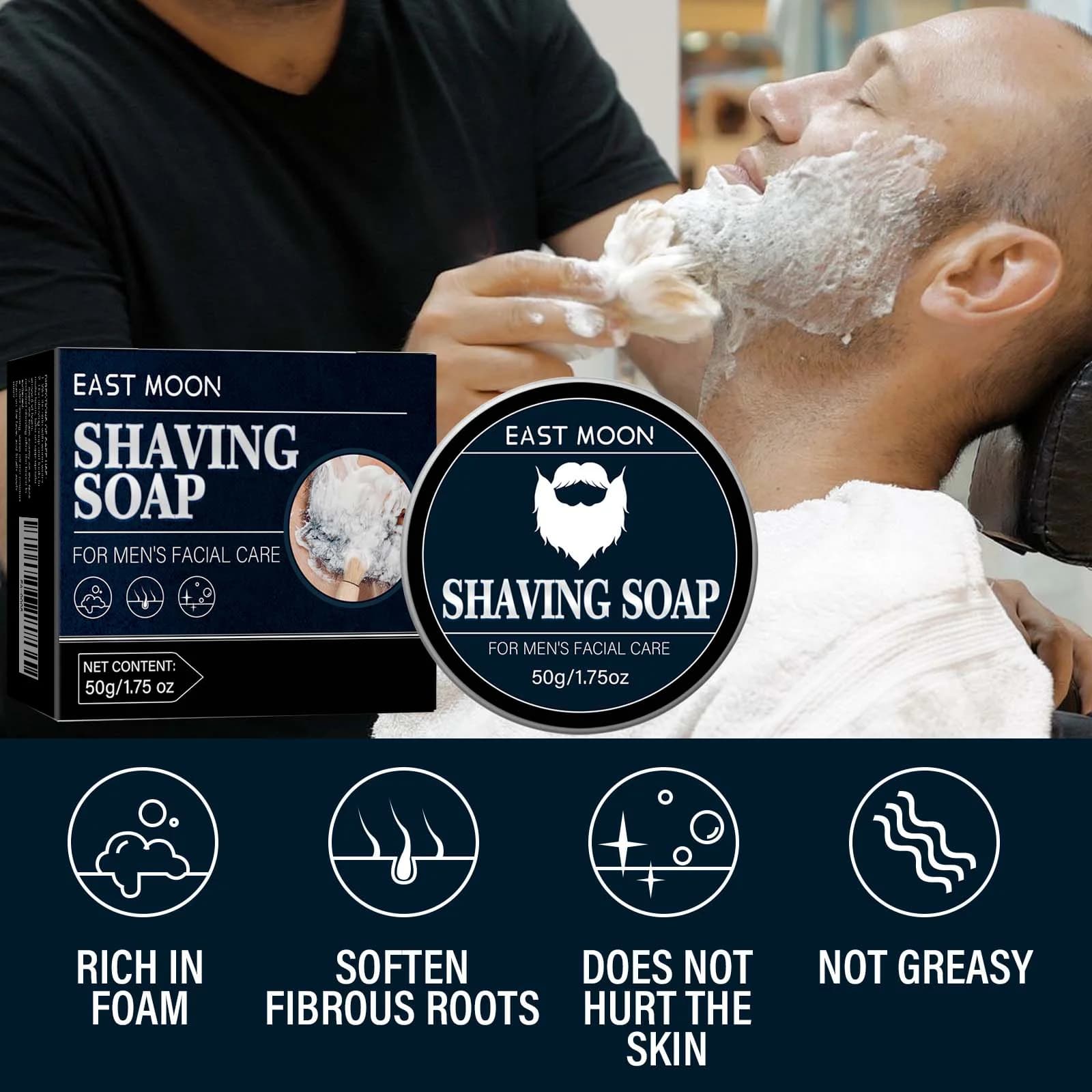 Men's Shaving Soap Rich Creamy Lather