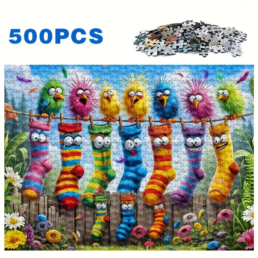 Adult Jigsaw Puzzles 500 & 1000 Piece