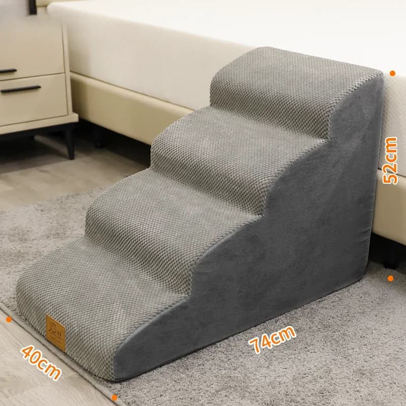 Small Dog Anti-Slip Stairs with Bed