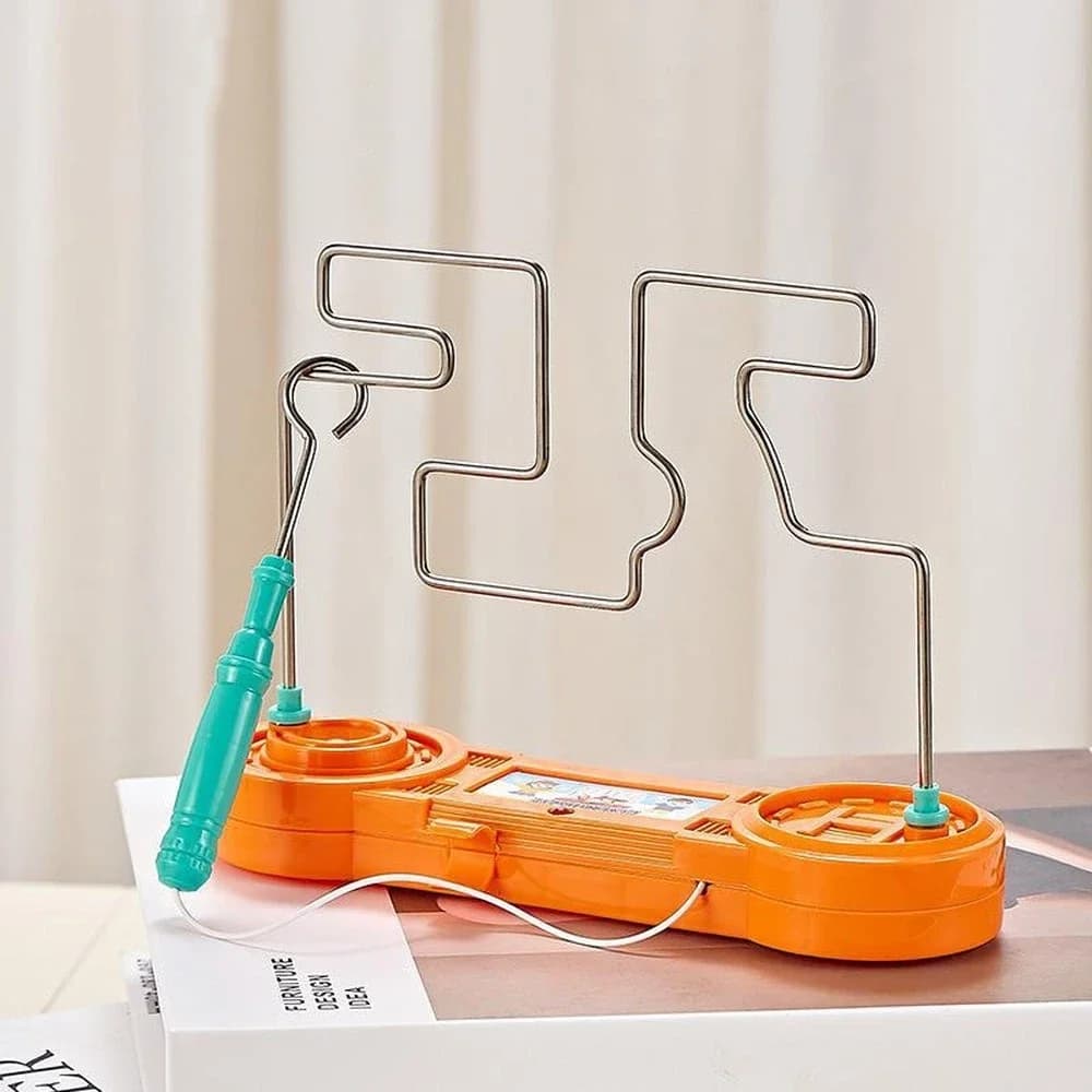 Kids Collision Electric Shock Toy Education Electric Touch Maze Game Party Funny Game Science Experiment Toys for Children Gift
