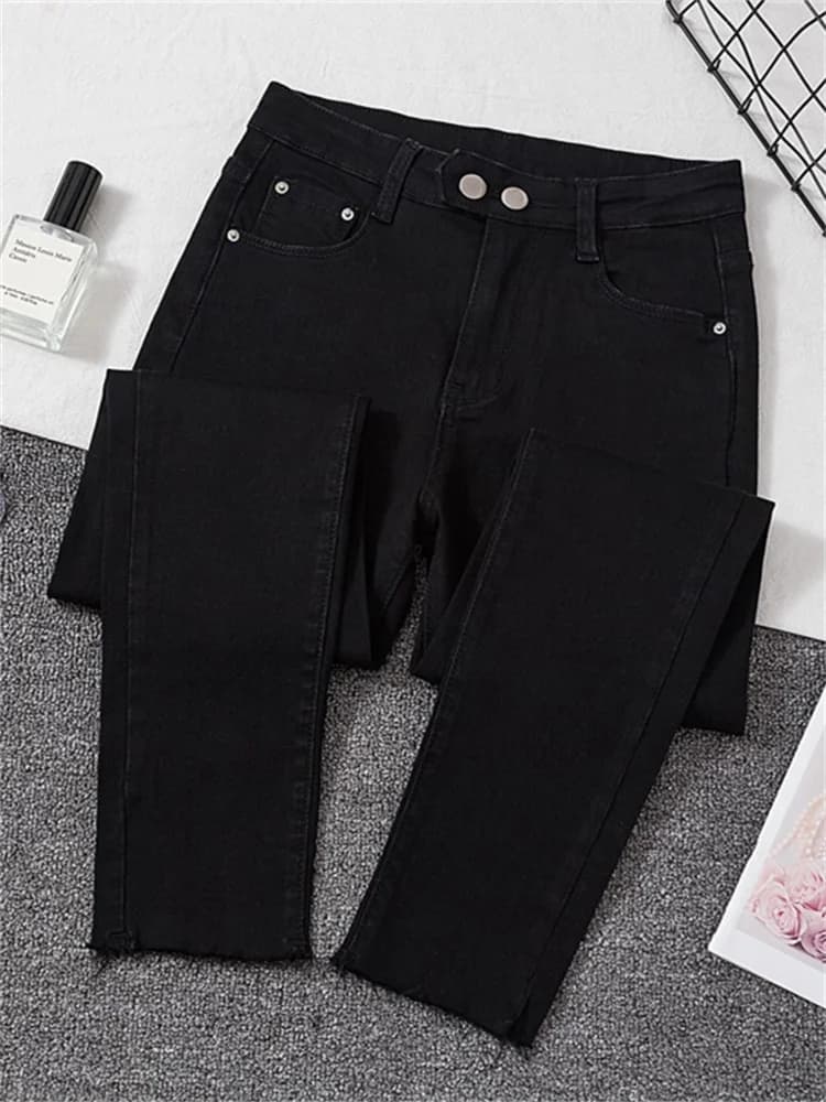 Women's Black Stretch Skinny Jeans