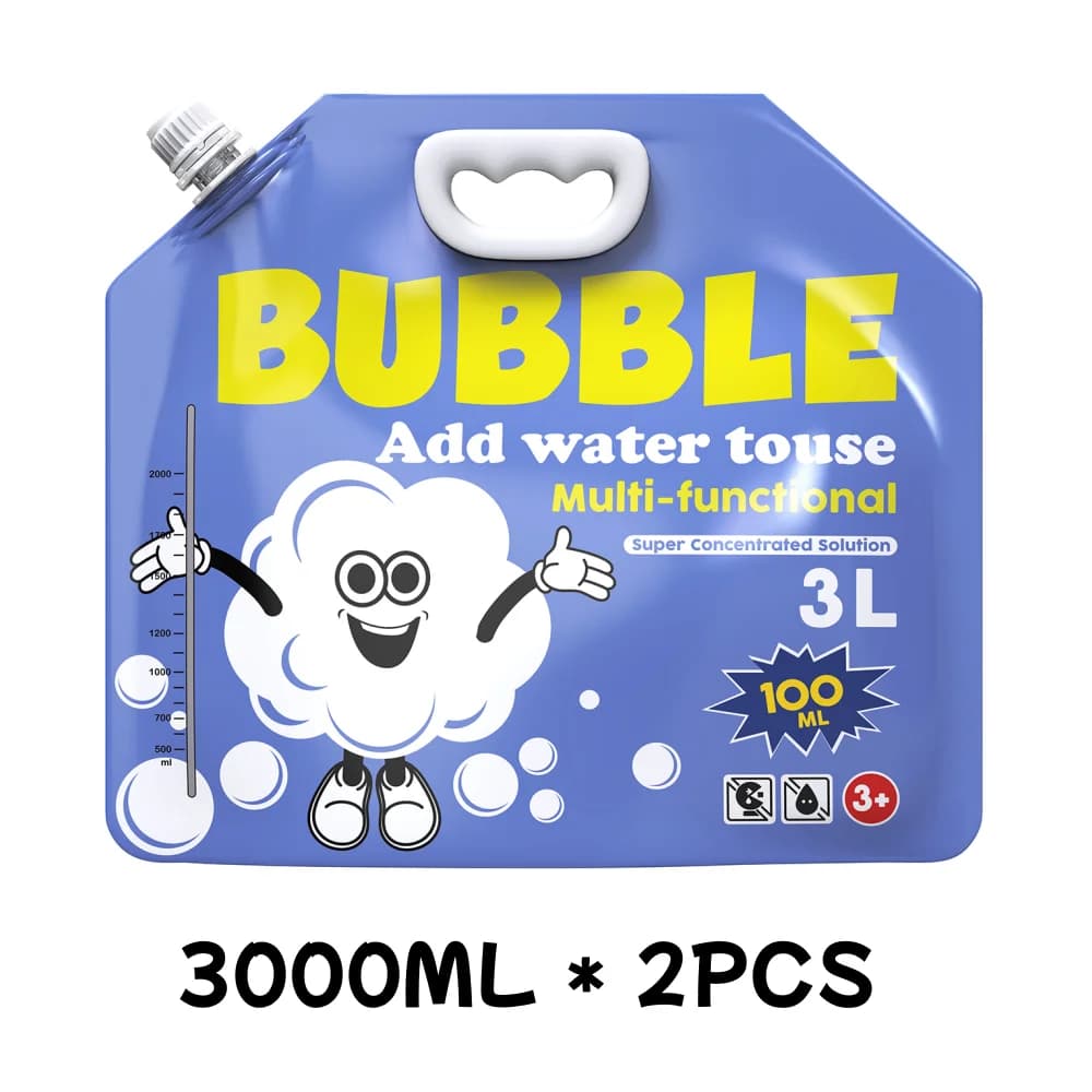 Concentrated Bubble Solution for Machines and Wands