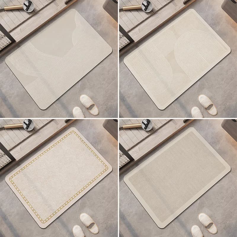 Diatom Mud Bathroom Floor Mat Anti-Slip