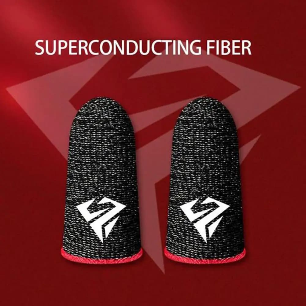 Gaming Finger Cots Anti Sweat Breathable Touchscreen for PUBG Mobile Games