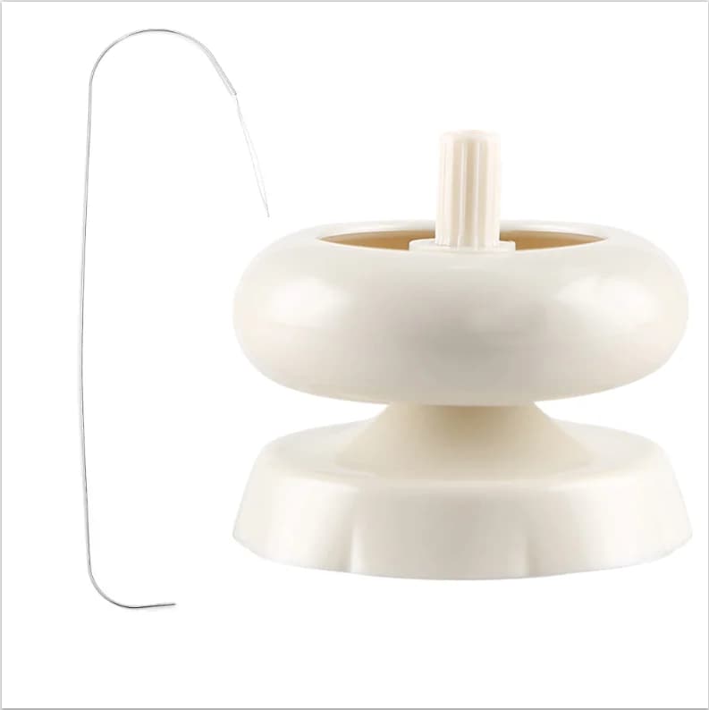 Wooden Spin Beading Tools Storage Bowl Kit