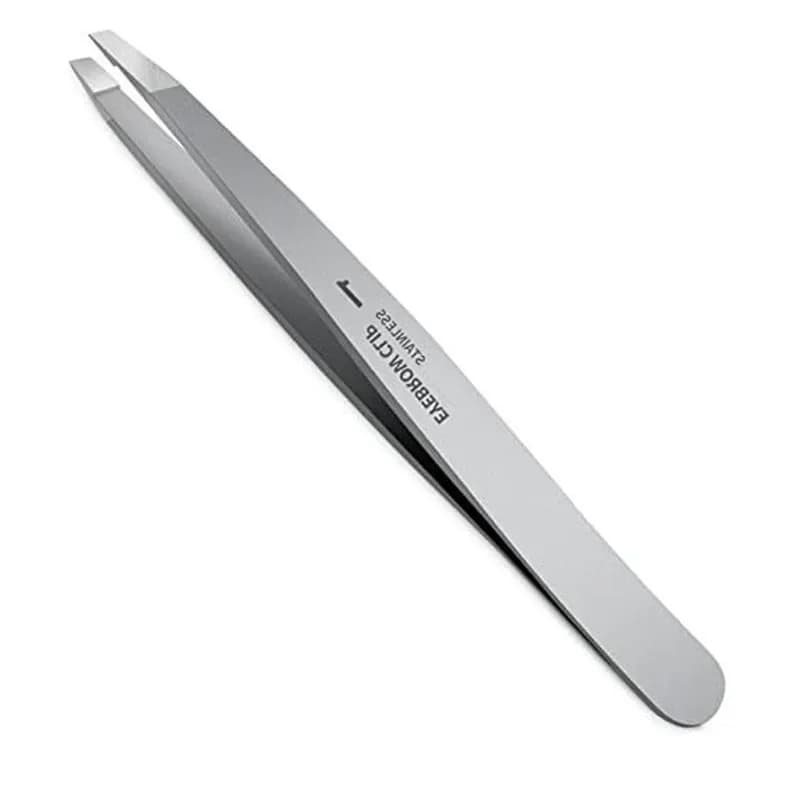 Hair Removal Makeup Tools Eyebrow Tweezer Stainless Steel Oblique Eye Brow Clips Eyelashes Extension Double Eyelid Tools Beauty