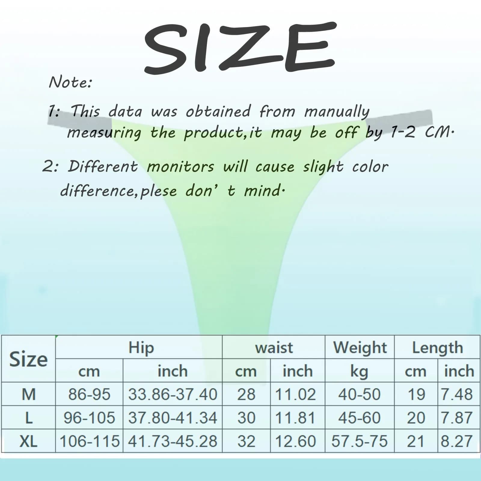 Seamless Thong Underwear for Women