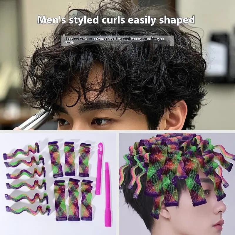 Heatless Water Wave Hair Curler Set