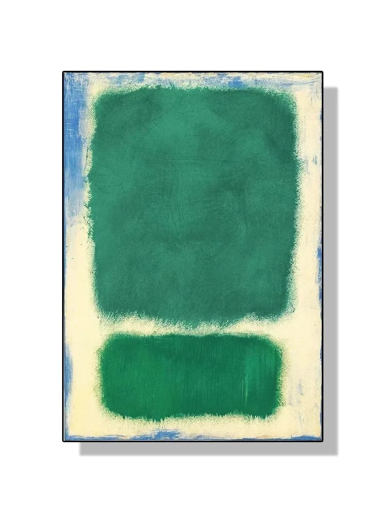 Abstract Colorfield Canvas Wall Art Print