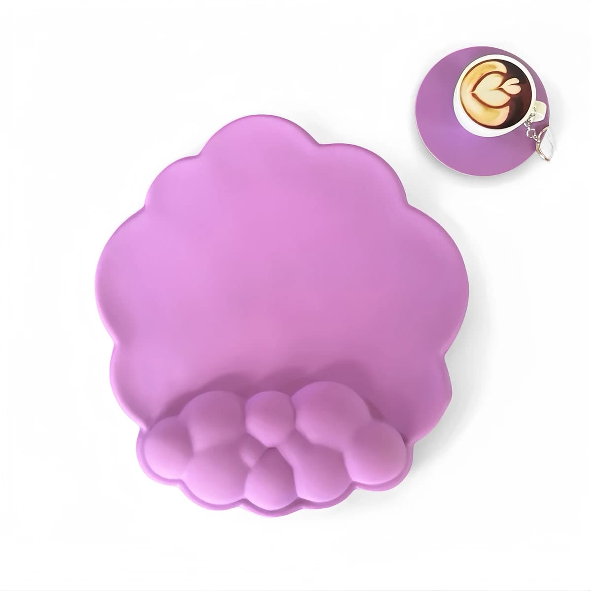 Gaming Mouse Pads with Memory Foam Wrist Rests