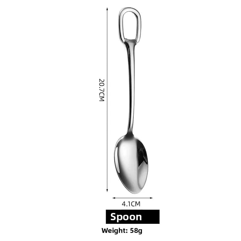 Western Dining Utensils Three-Piece Set