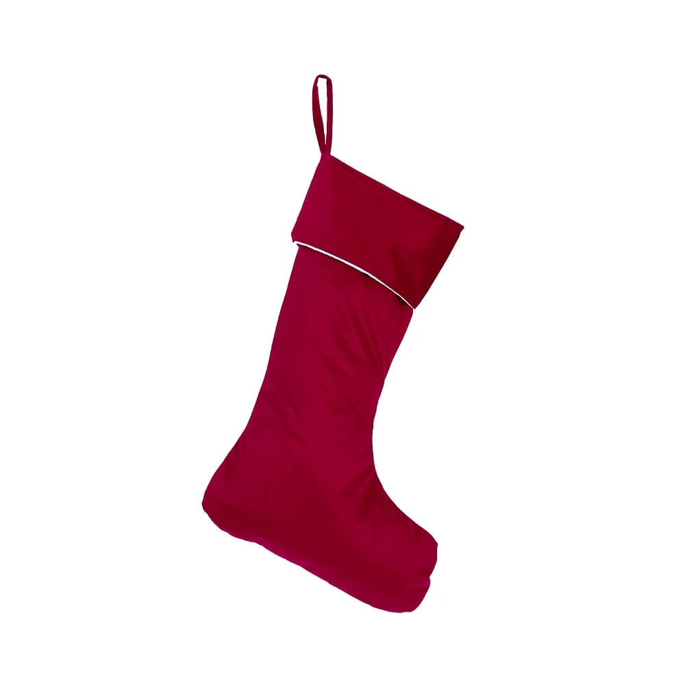 Velvet Christmas Stocking for Kids