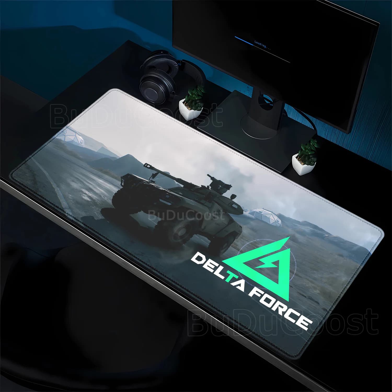 PC Game Delta Force Large mouse pad For Gaming mousepad with Stitched Edges and Non-Slip Rubber Base Extended game accessories