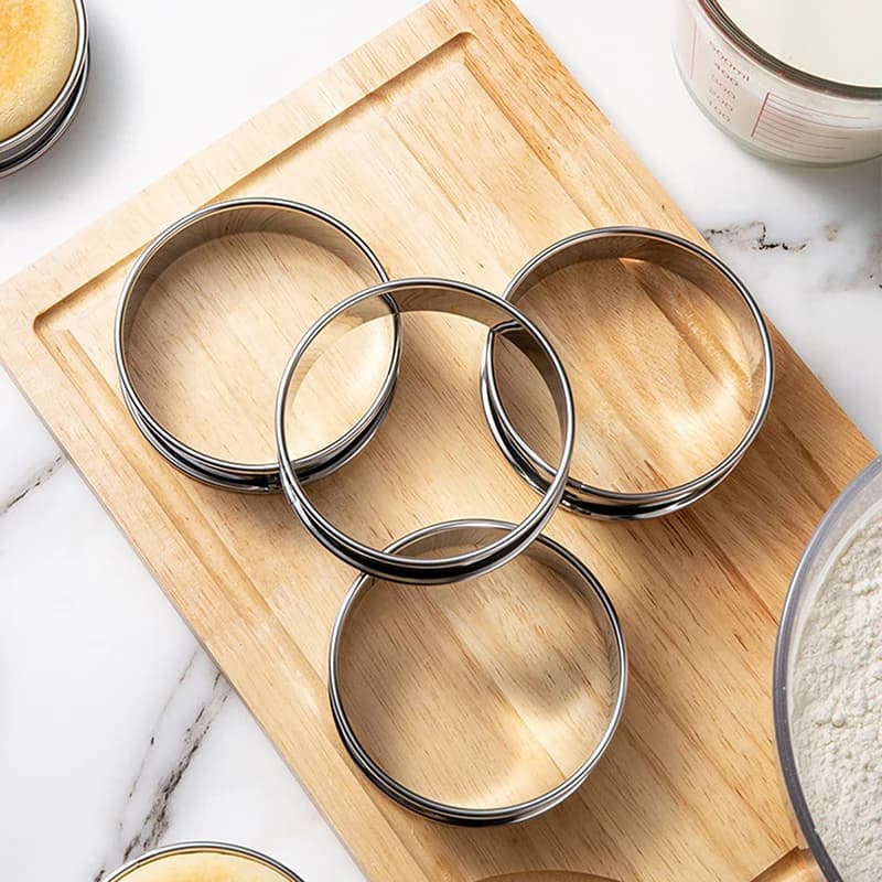Stainless Steel Muffin Ring Molds