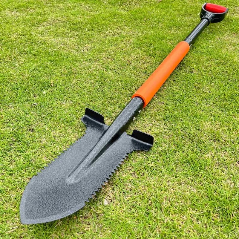 Stainless Steel Garden Spade with Removable Handle