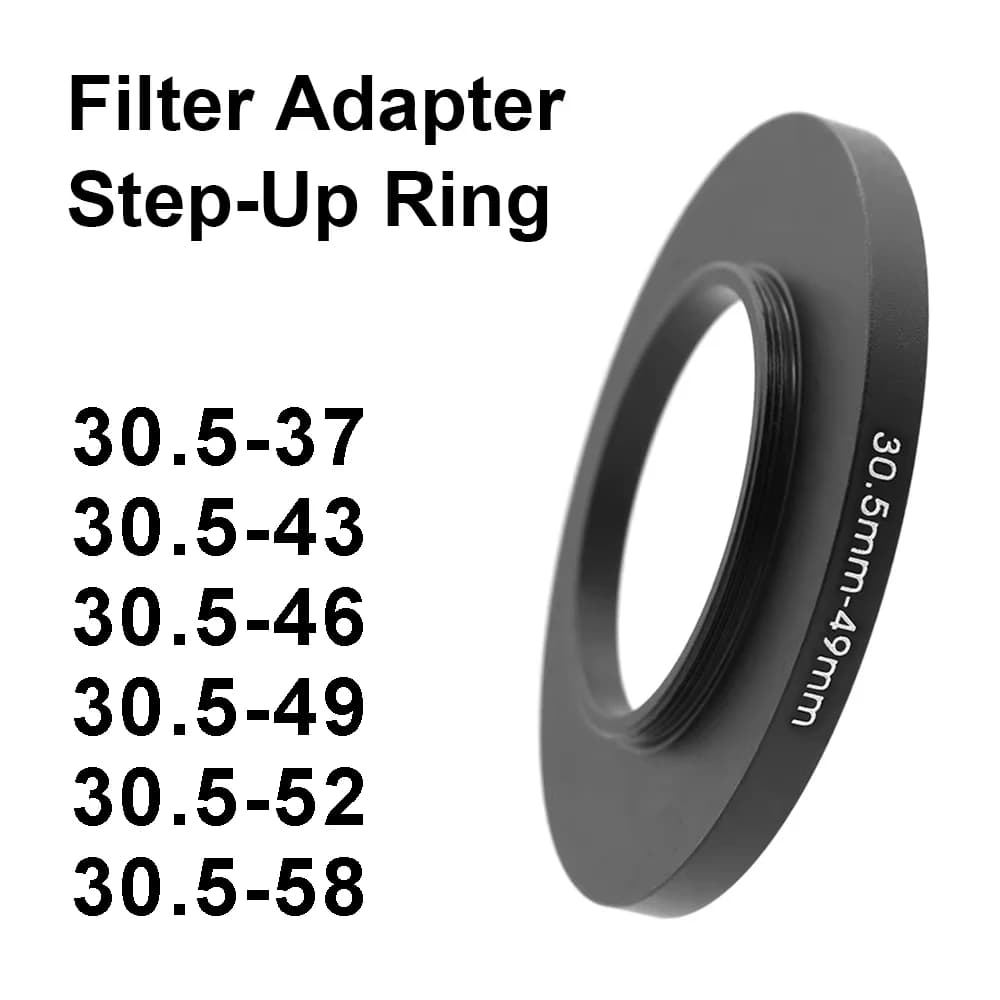 30.5mm Lens Filter Adapter Step-Up Ring