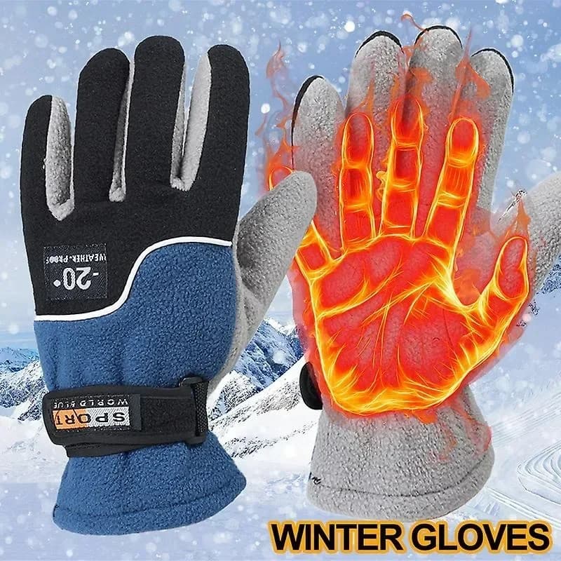 Winter Thermal Gloves for Skiing and Cycling