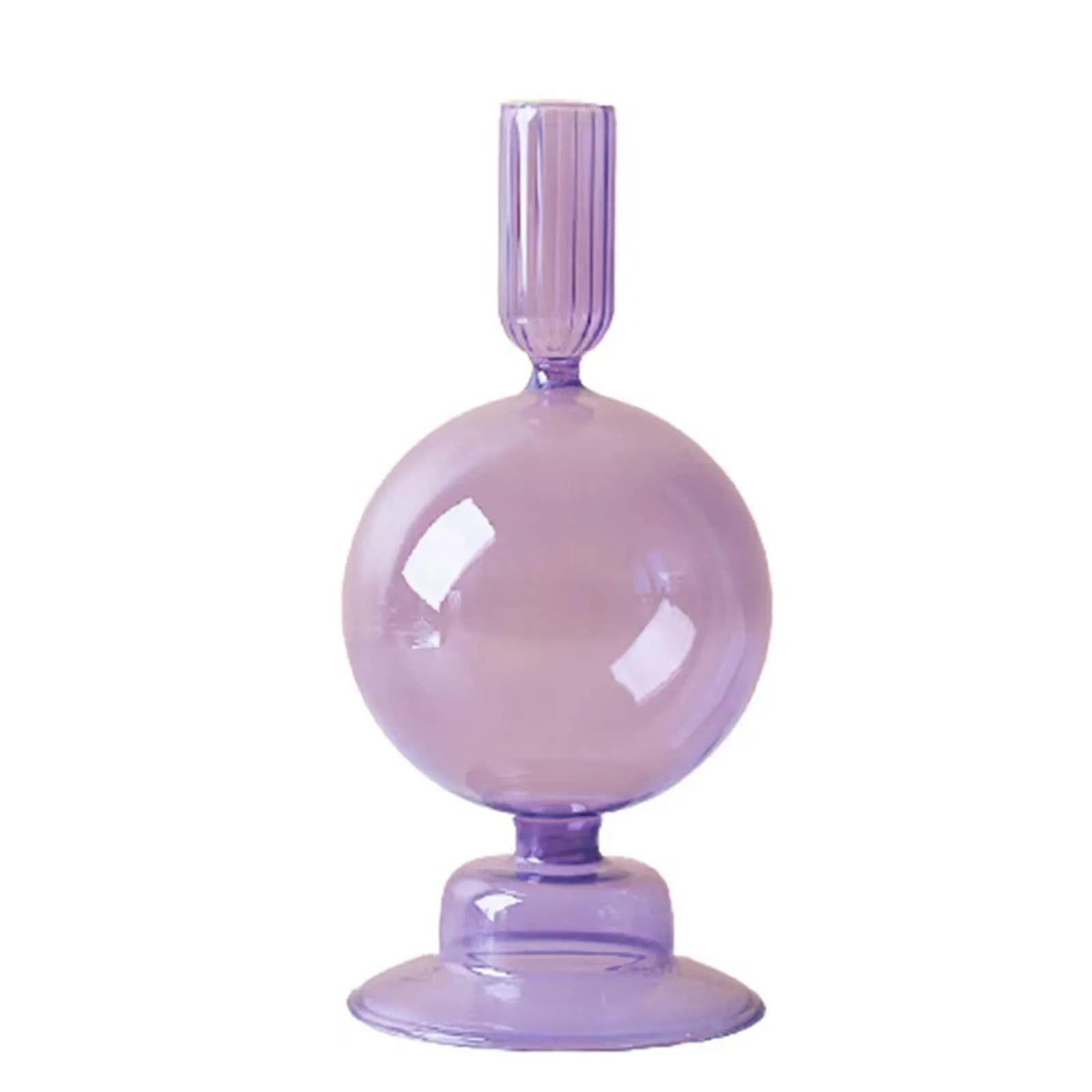 Modern Glass Flower Vase Centerpiece