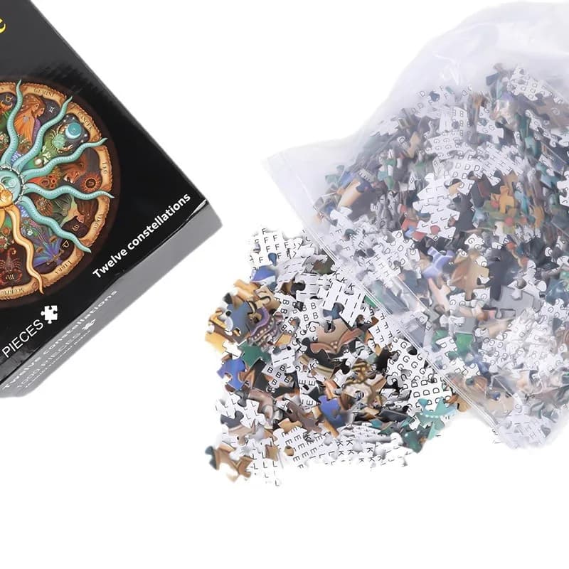 1000 Piece Round Jigsaw Puzzle