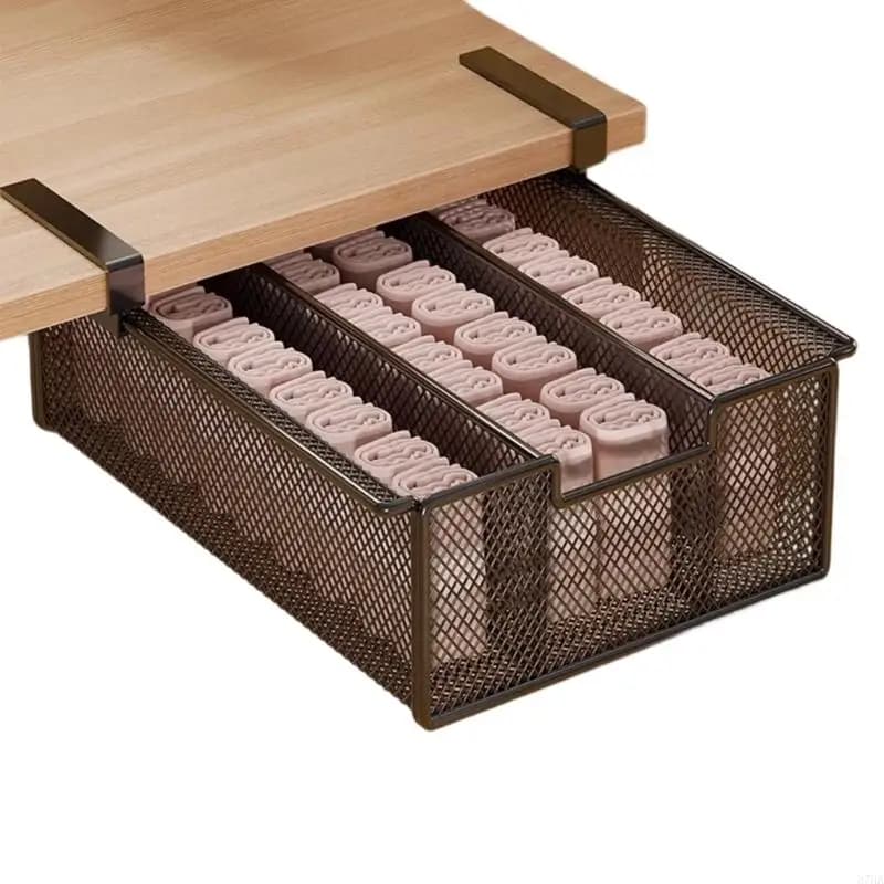 Under-Shelf Closet Storage Basket