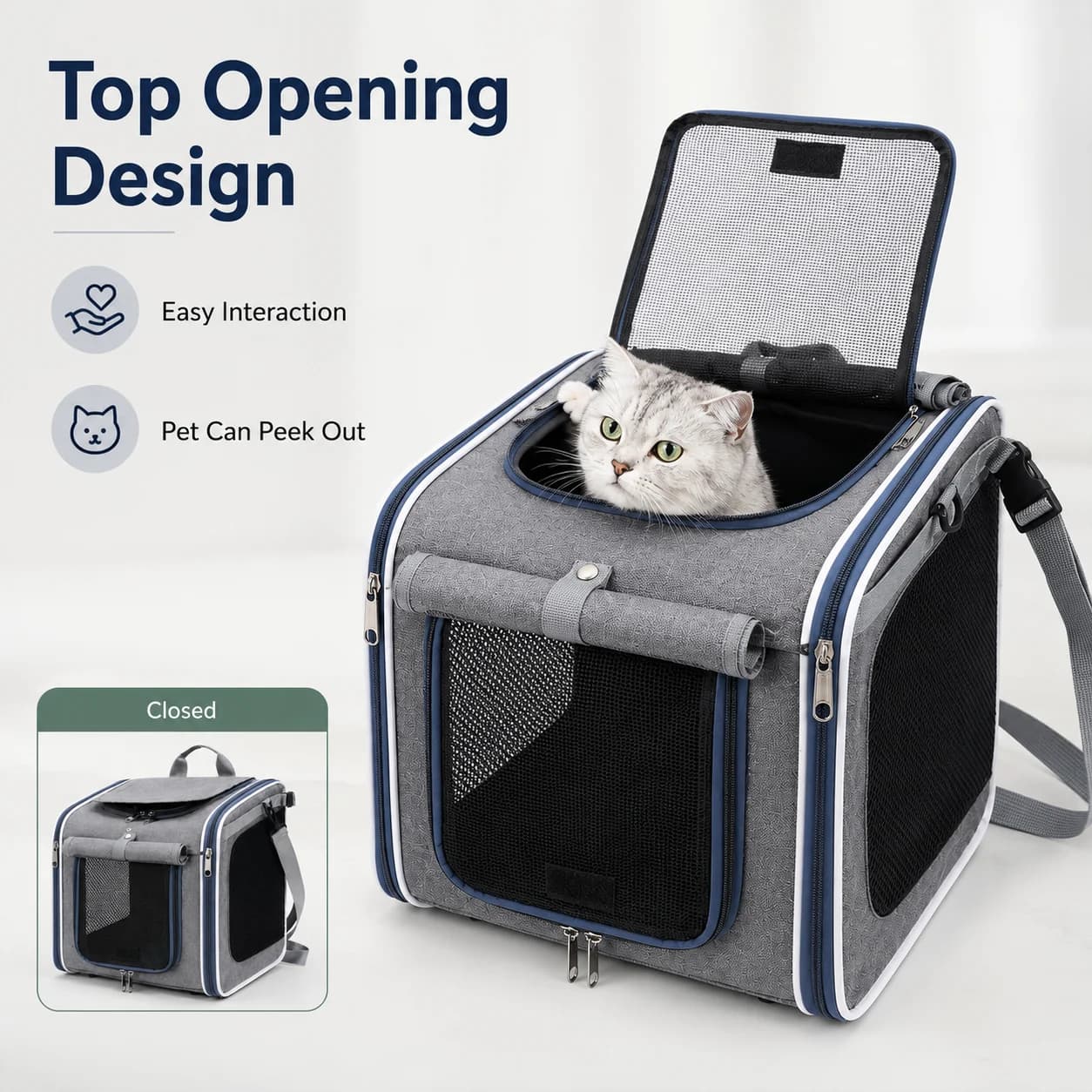 Pet Carrier Backpack for Small Pets