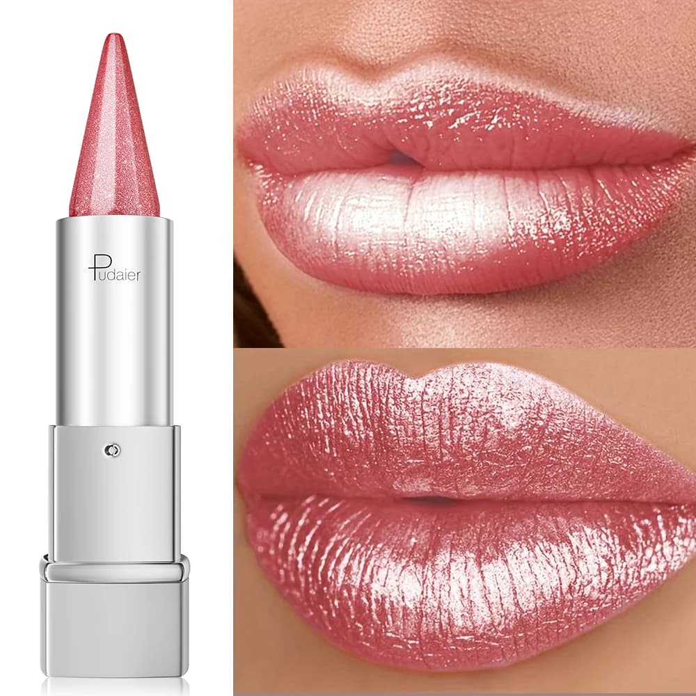 Pearl Shimmer Metallic Lipstick