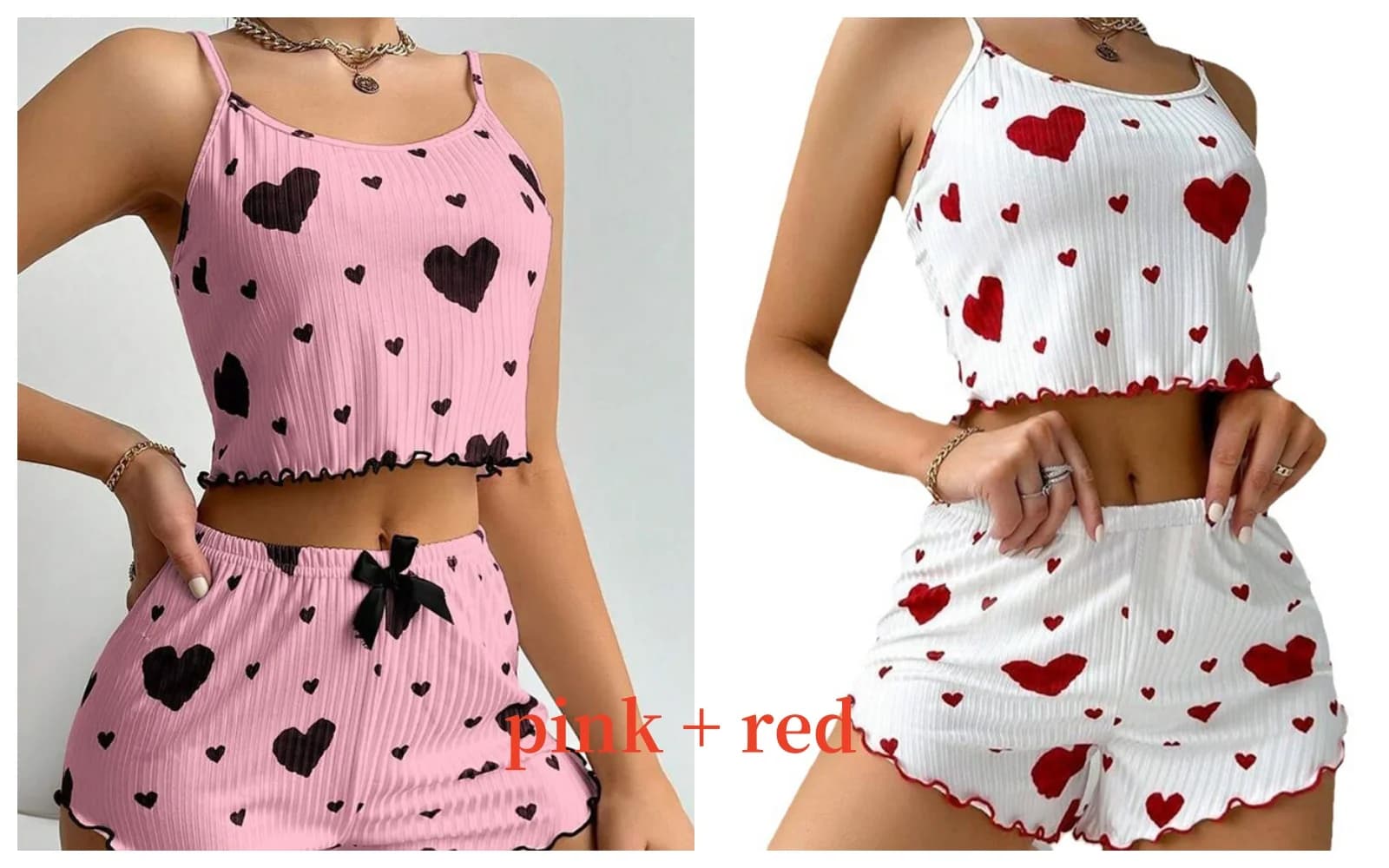 Women's Tank Top and Shorts Pajama Set