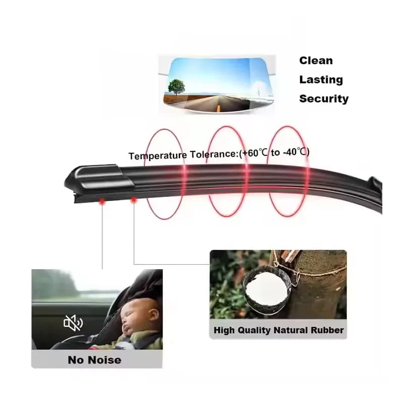 Tesla Model X Front Wiper Blade Set