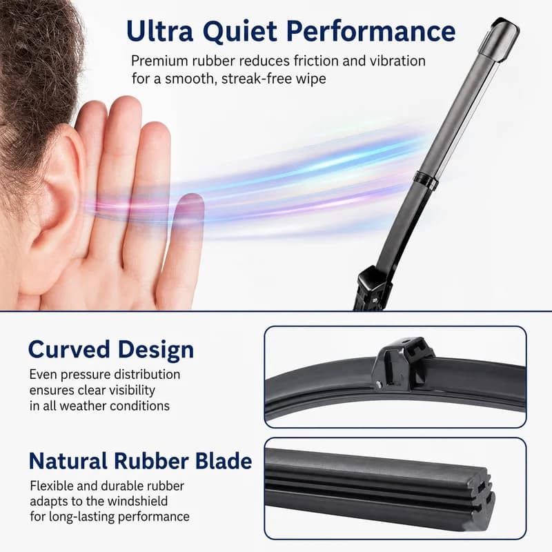 Windshield Wiper Blade Set for VW Crafter