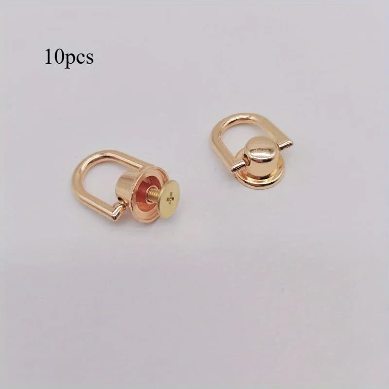 10pcs,  Bag Modification Accessories, Hardware Accessories, Suitable for Bags and Phone Cases, with Screw Accessories