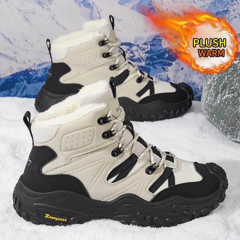 Men's Winter Snow Boots Warm Lined