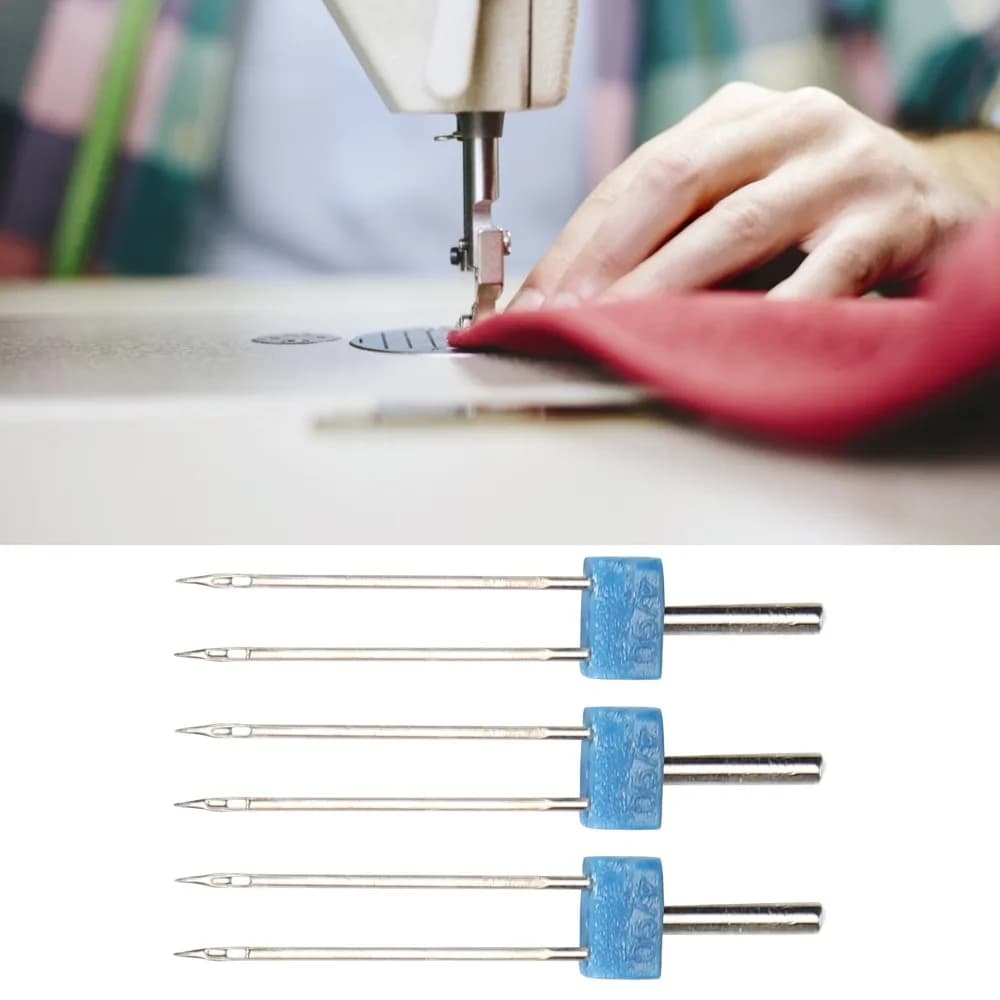Steel Double Needle Pins Set