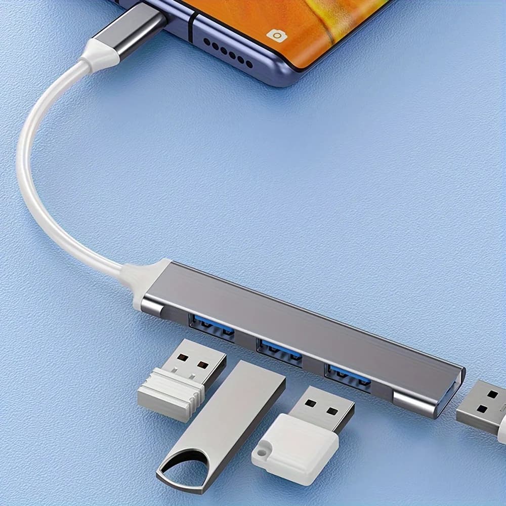 4-Port USB-C Multi-Hub Adapter